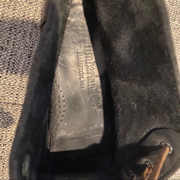 Vintage Timberland Boots black womens 7 - Picture 7 of 9